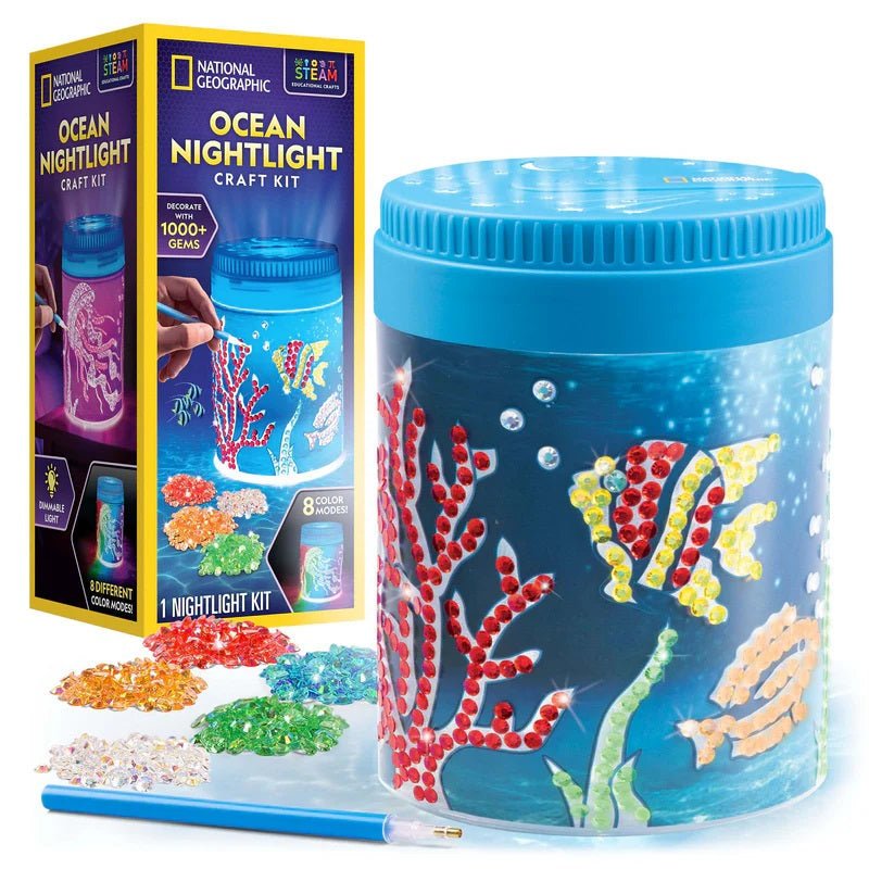 National Geographic Ocean Nightlight Craft Kit Ali Cat Toys