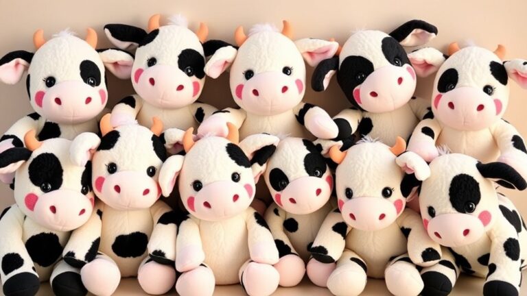 adorable cow plush toys