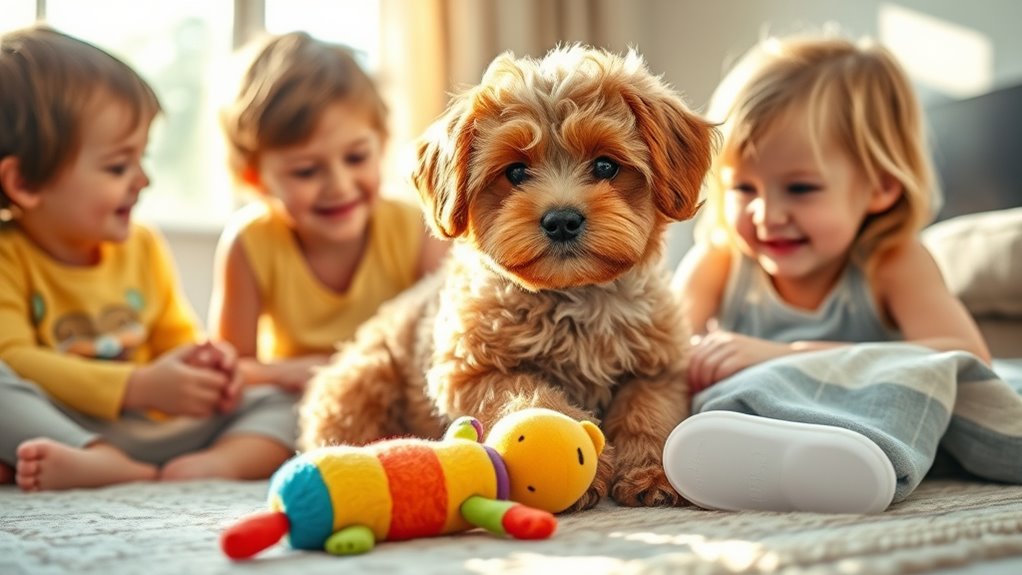 affectionate family companion dog