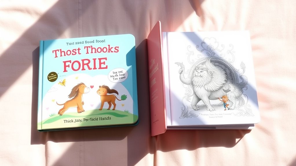 age appropriate book formats