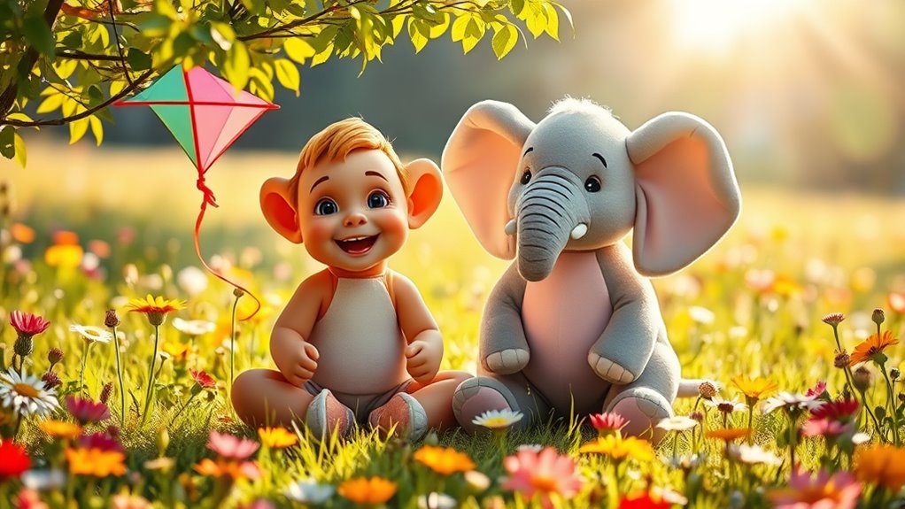 charming playful companions for children