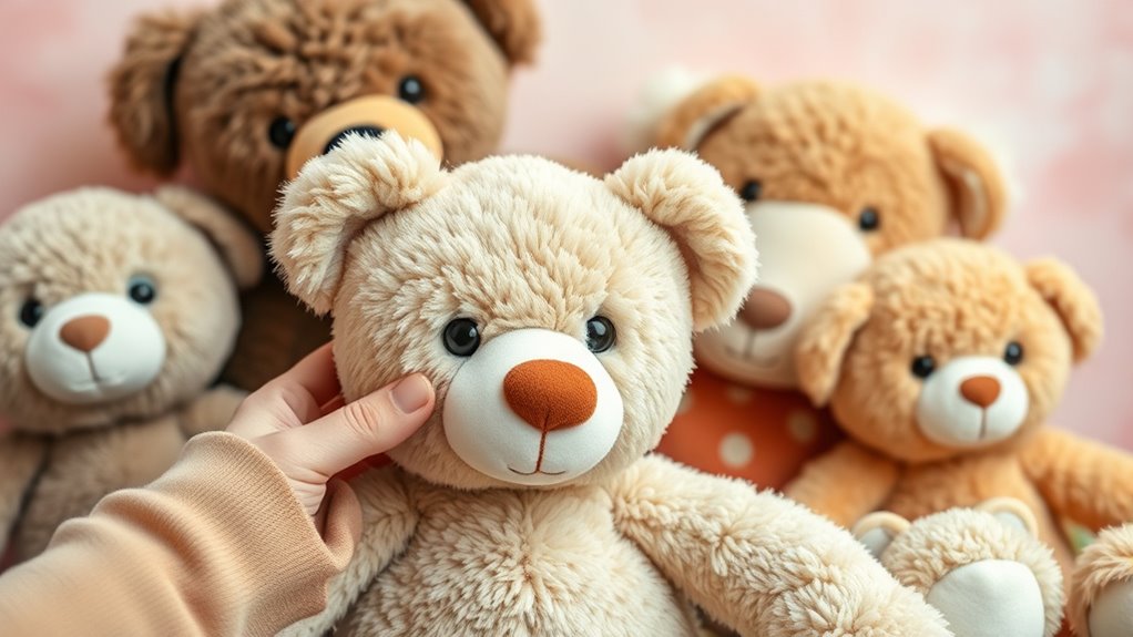 choose plush toy size