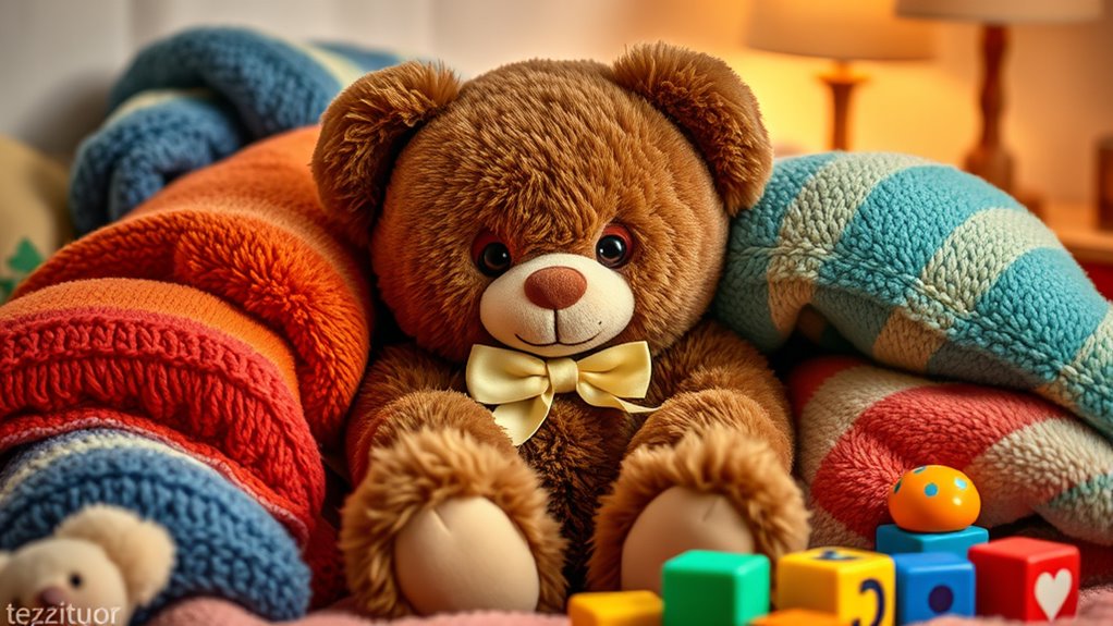 classic cuddly plush bear