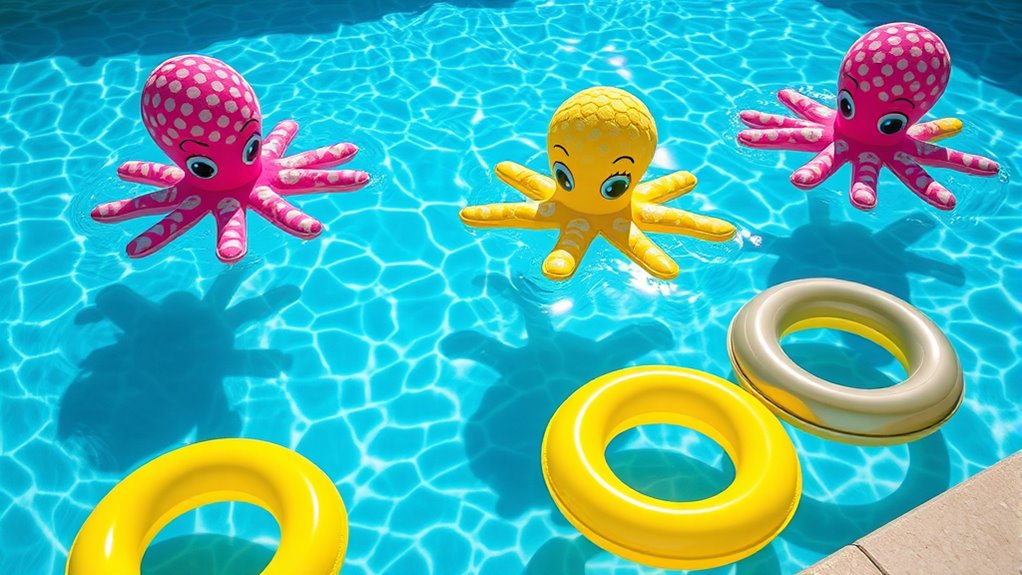 colorful diving toys for fun