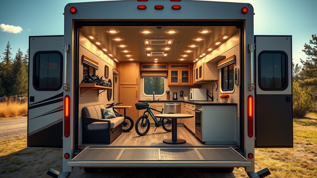 comfortable and convenient features