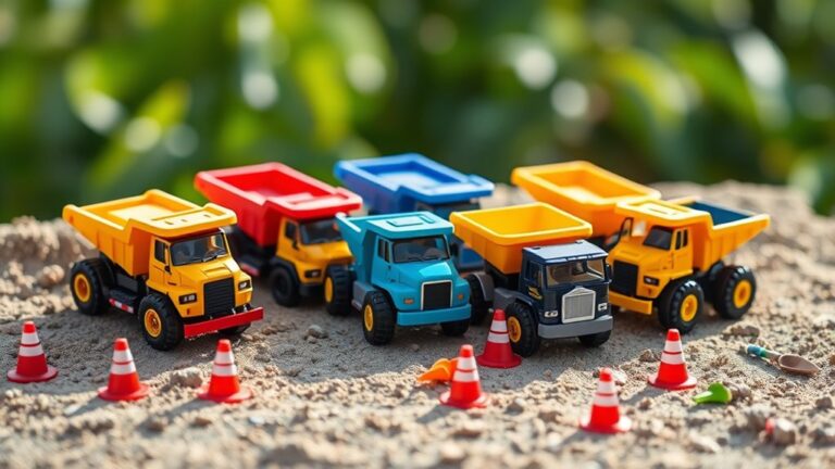 creative play with trucks
