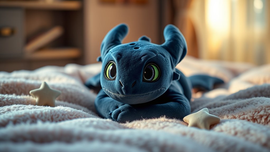 cuddly plush toy comfort