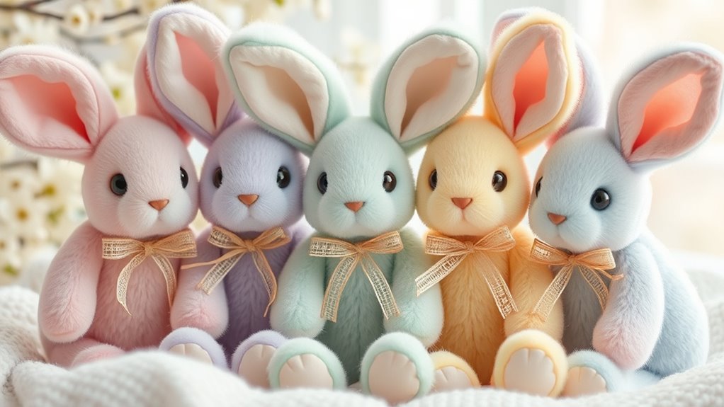 cute giftable toy rabbits