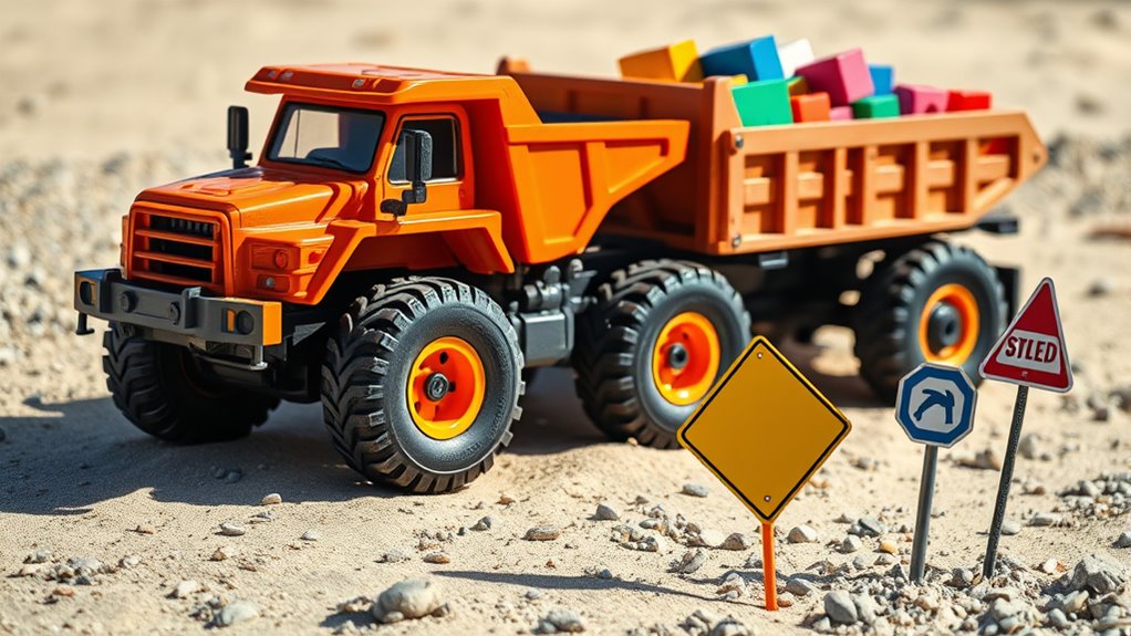 durable electric dump truck