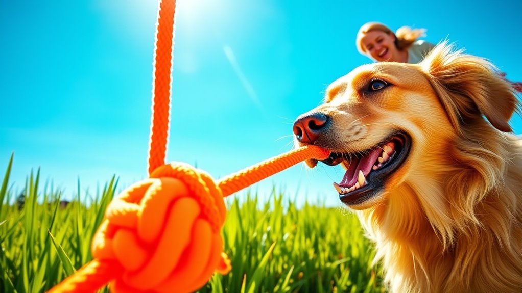 durable interactive tug toy