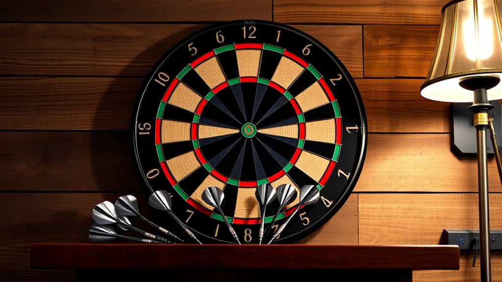 durable professional grade dartboard
