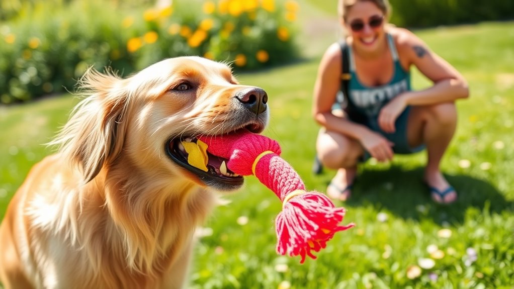 durable safe interactive tug toy
