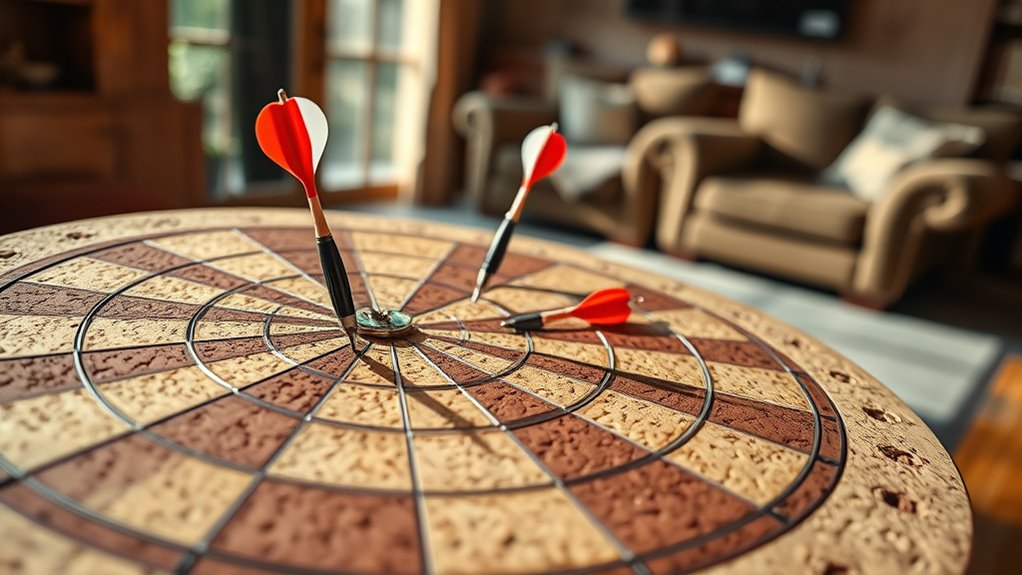 durable self healing dart board