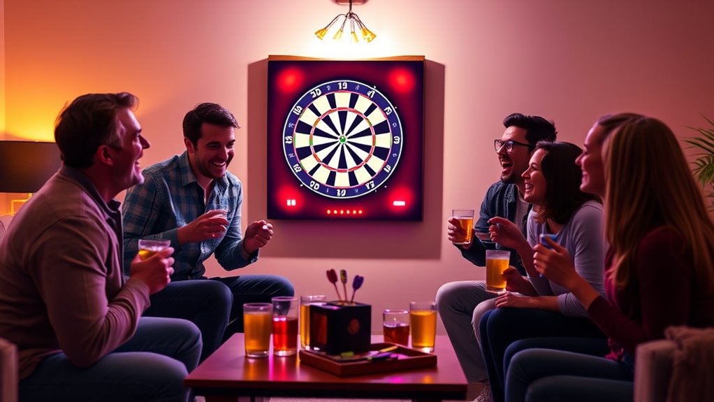 electronic darts enhance gameplay
