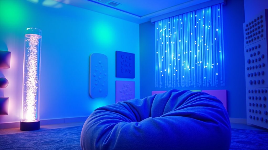 engaging visual sensory equipment