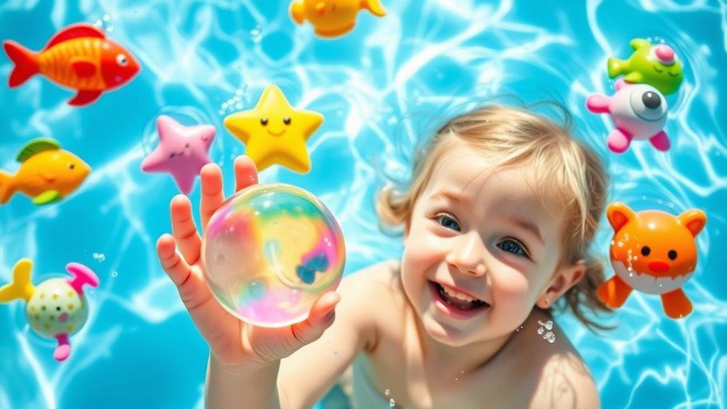 engaging water sensory play