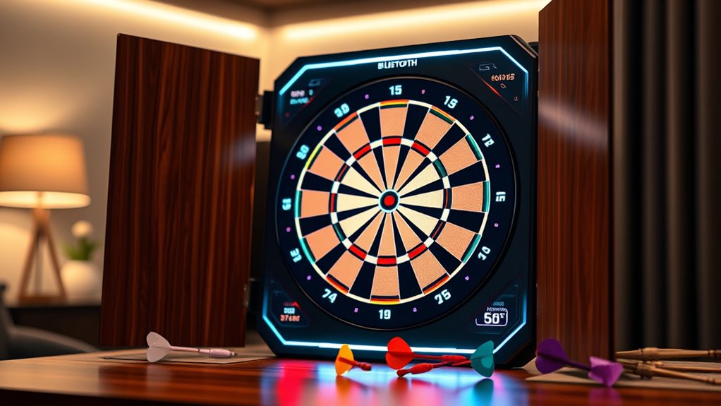 essential features for digital dart boards