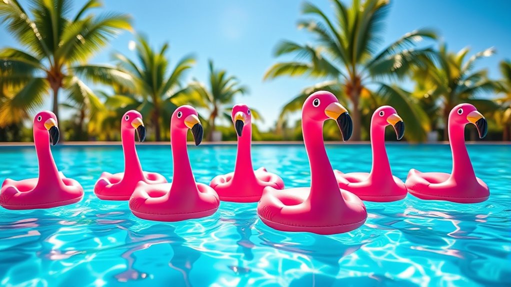 essential flamingo pool accessories