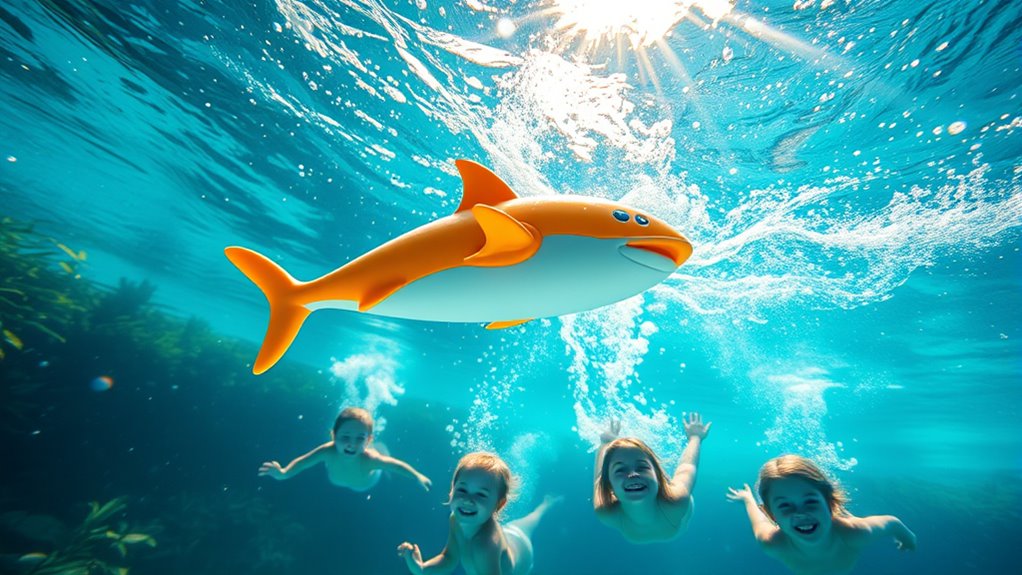 exciting underwater swimming adventures