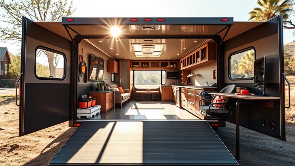 garage lounge space balance