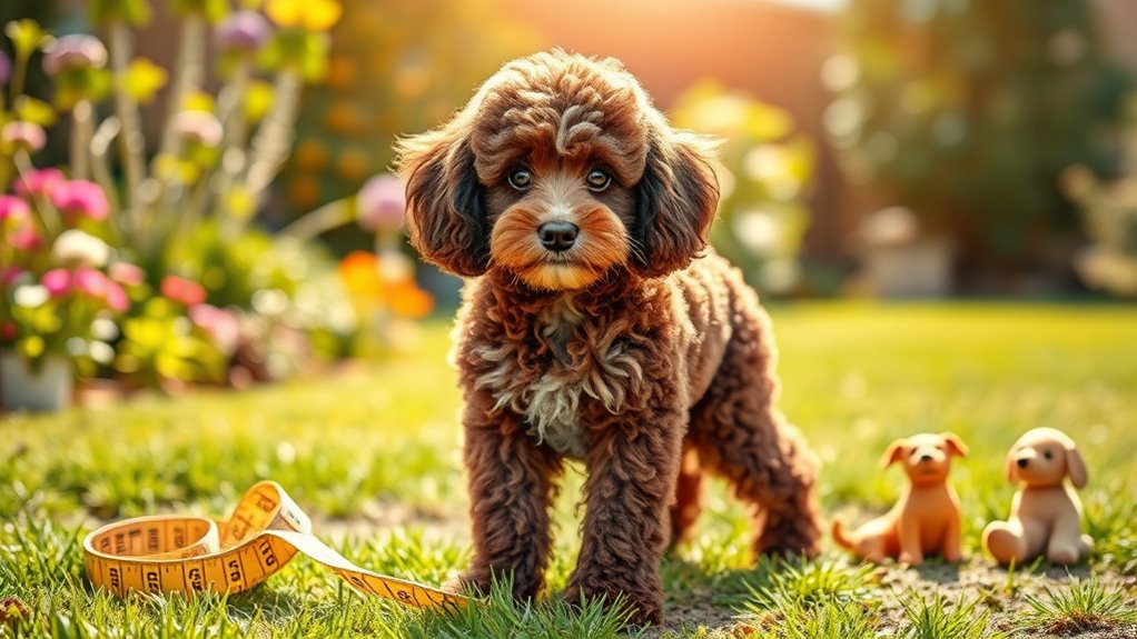 genetics determines toy poodle size