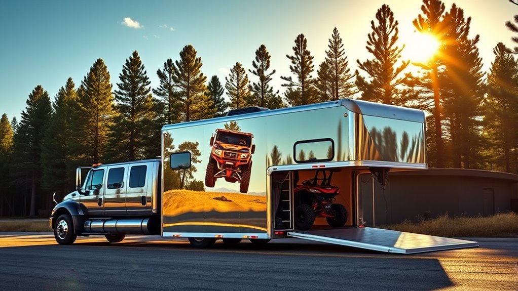 gooseneck trailers offer stability