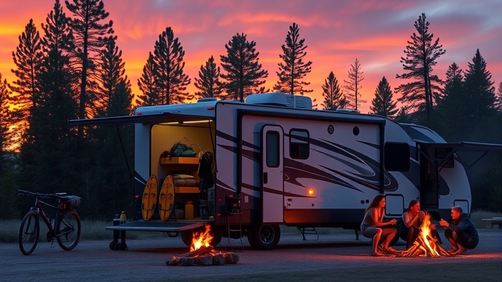 ideal for adventurous travelers