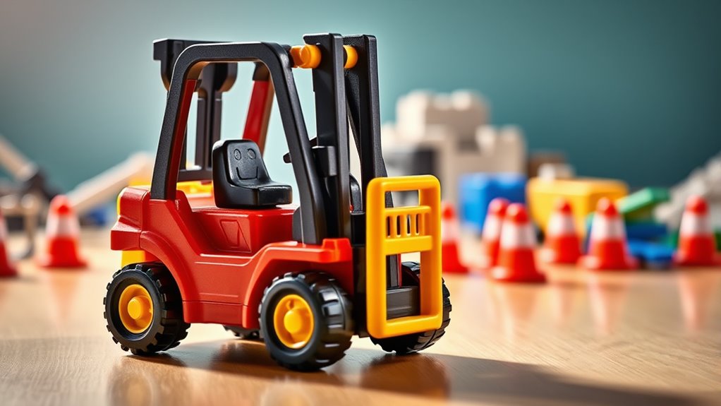 imaginative construction ride on toy