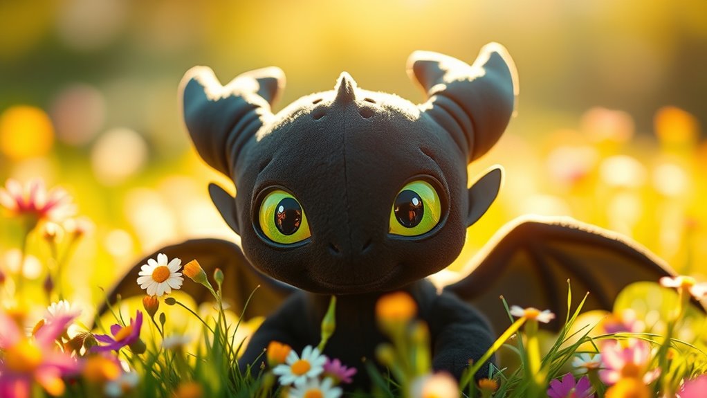 imaginative play with toothless
