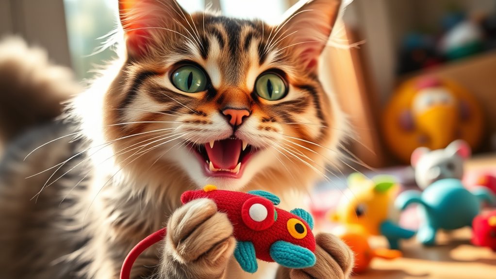 instinctual play mimics hunting