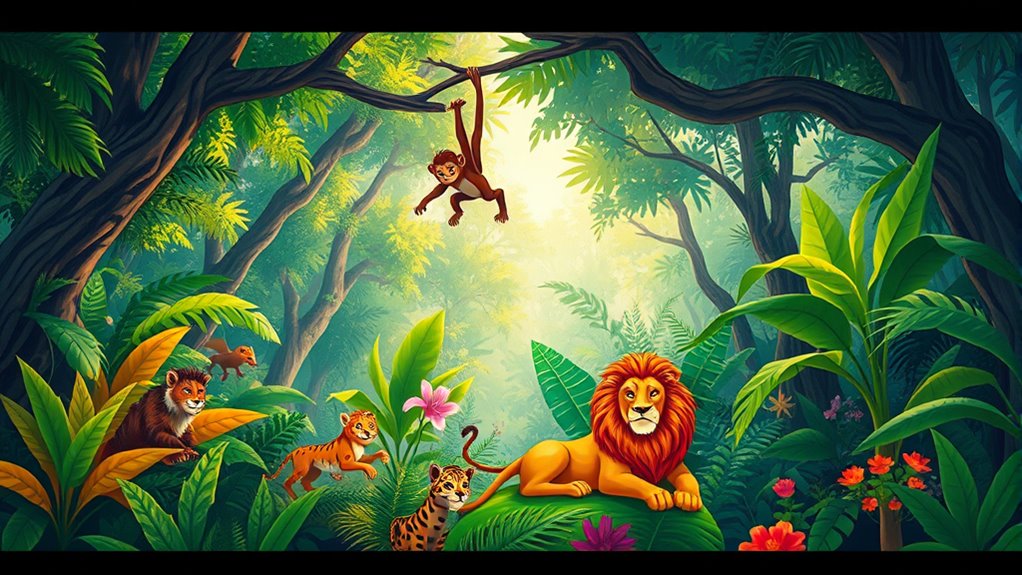 jungle adventure through poetry