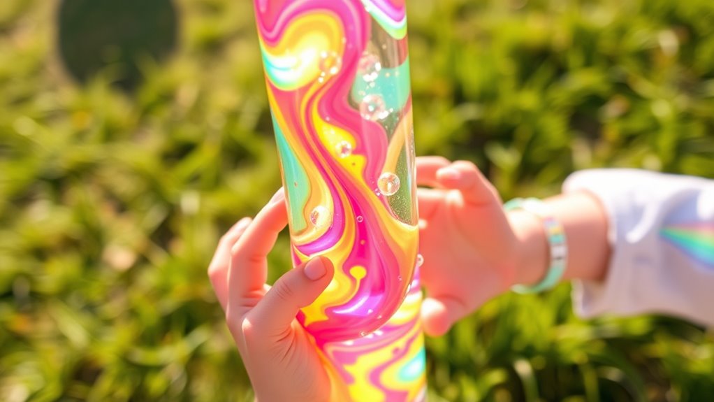 mesmerizing tactile sensory experience