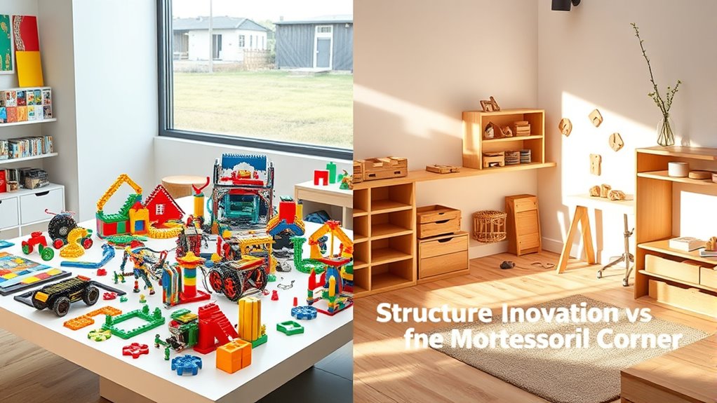 montessori promotes independent exploration