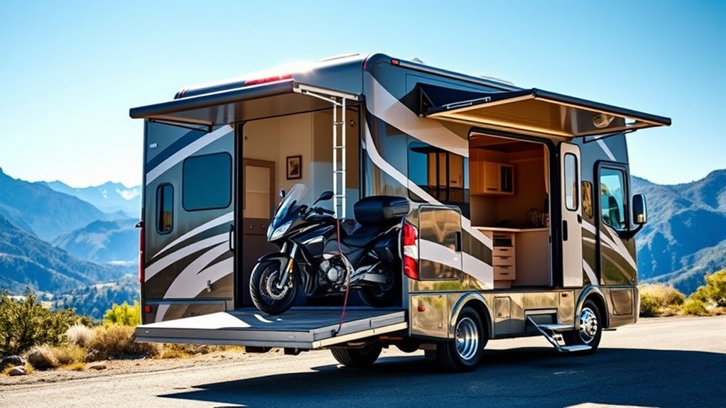 motorhome for transporting toys