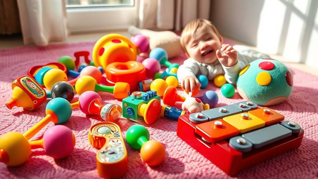 musical toys enhance development