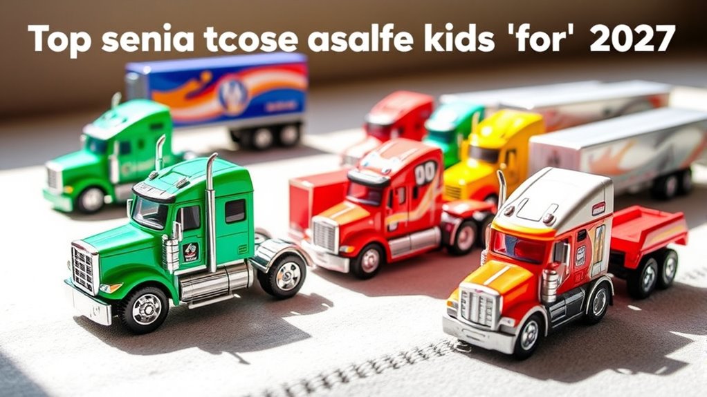 non toxic durable toy trucks