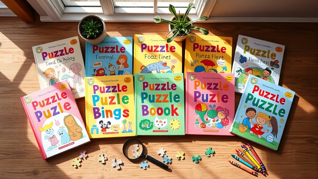 puzzle books for kids