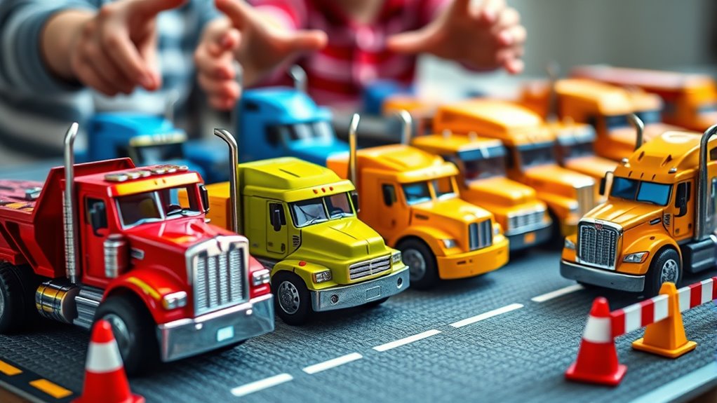 realistic toy trucks for kids
