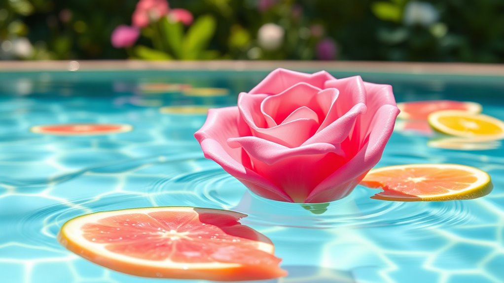refreshing summer poolside wine