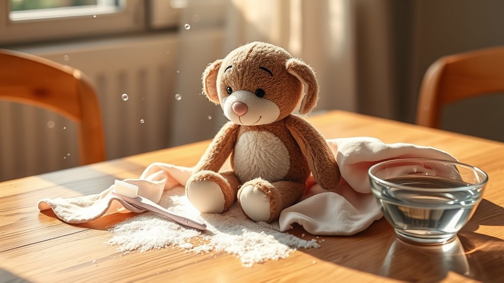 regular soft toy cleaning