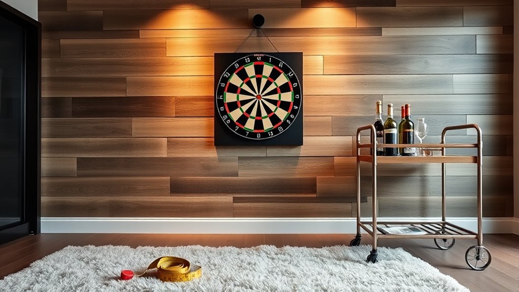 selecting appropriate dart board