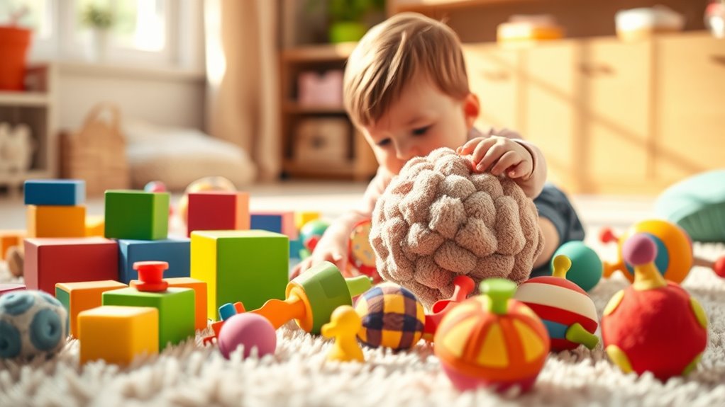 sensorimotor toys enhance development