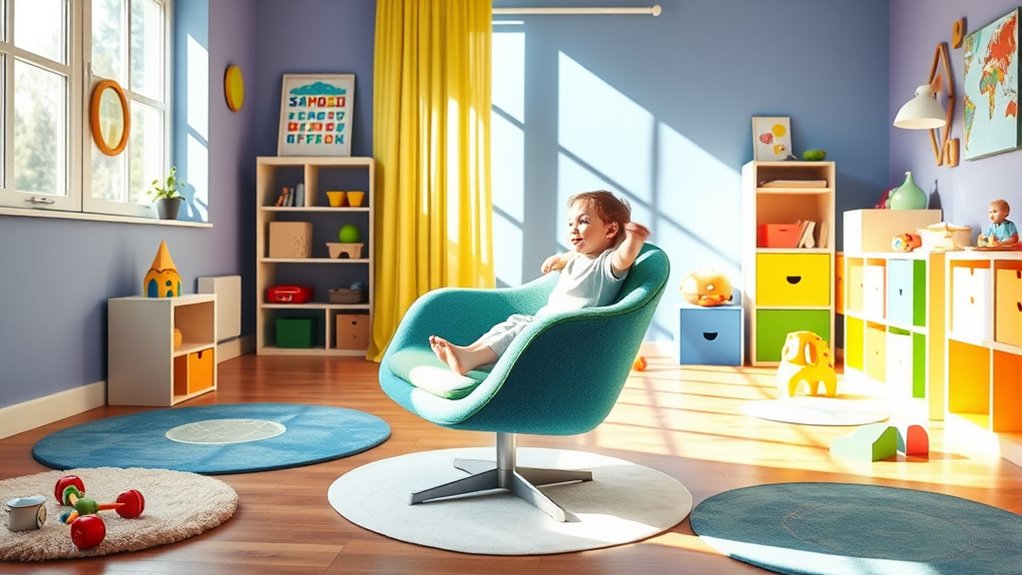 sensory chair for active play