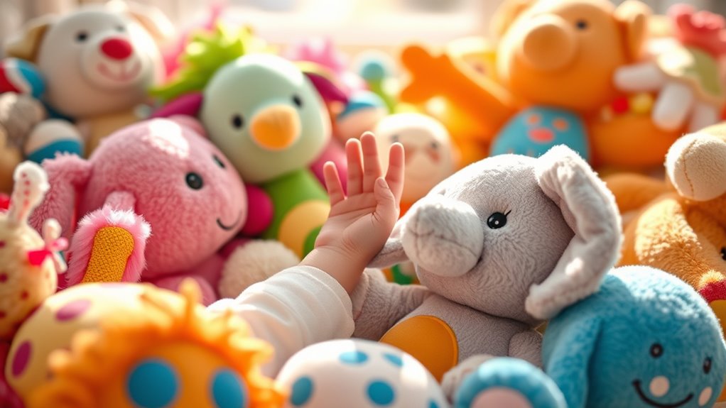 sensory rich plush toys