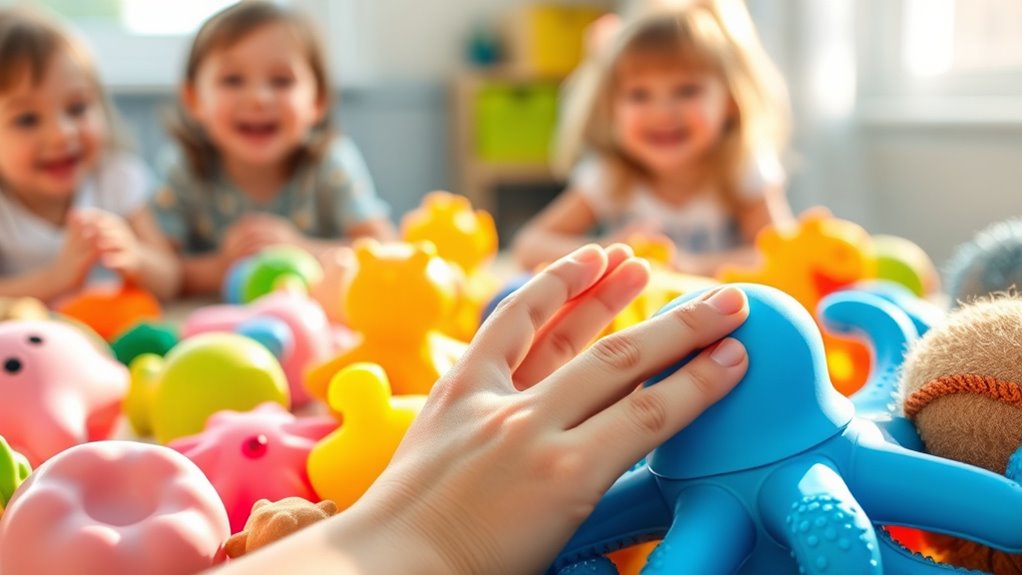 sensory squeeze toy advantages