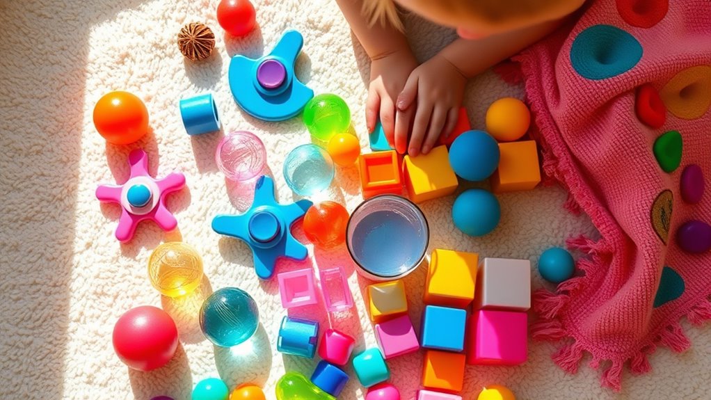sensory toys aid development