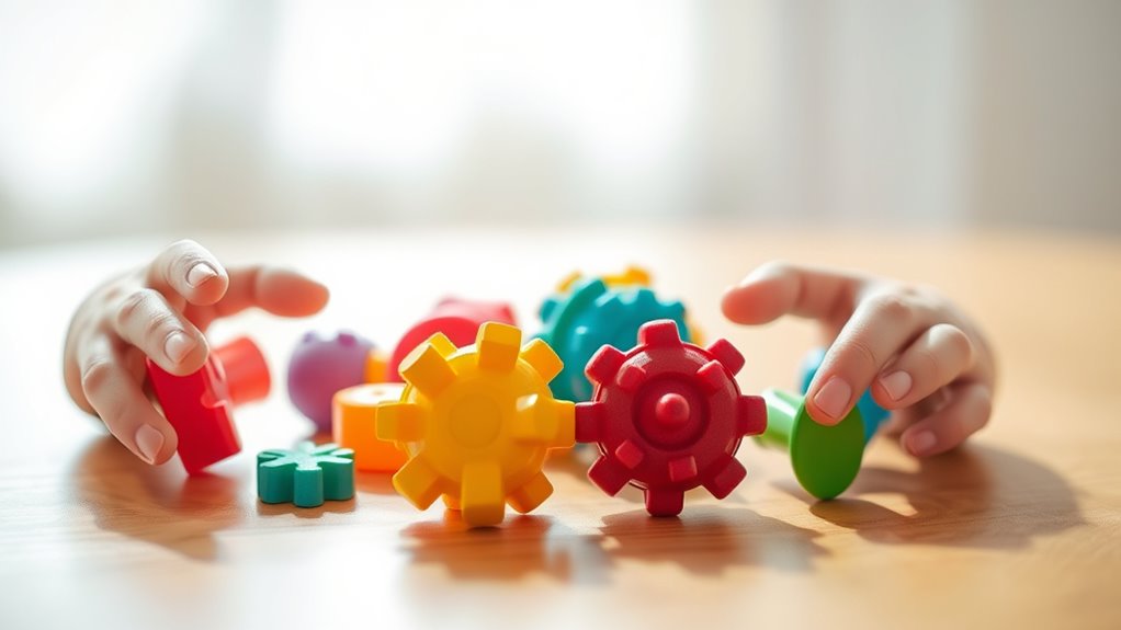 small toys enhance motor skills