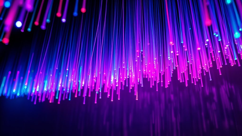 soothing bioluminescent fiber optics