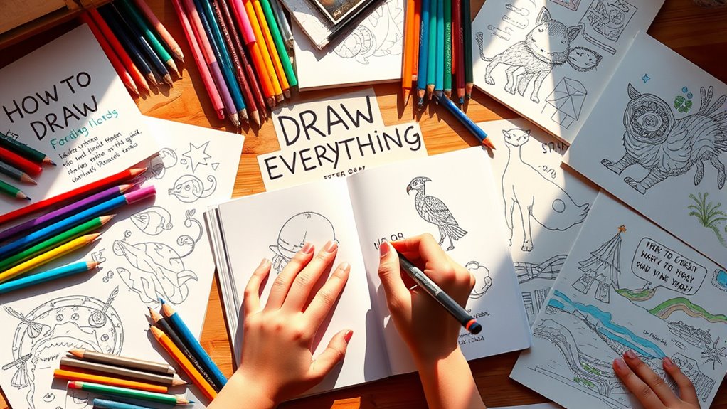 step by step drawing tutorials