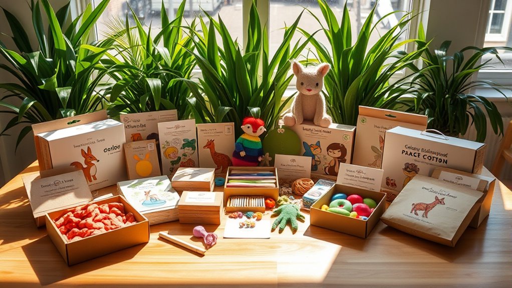 sustainable creative play kits
